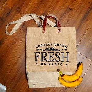 Earthwise Farmers market bag jute burlap